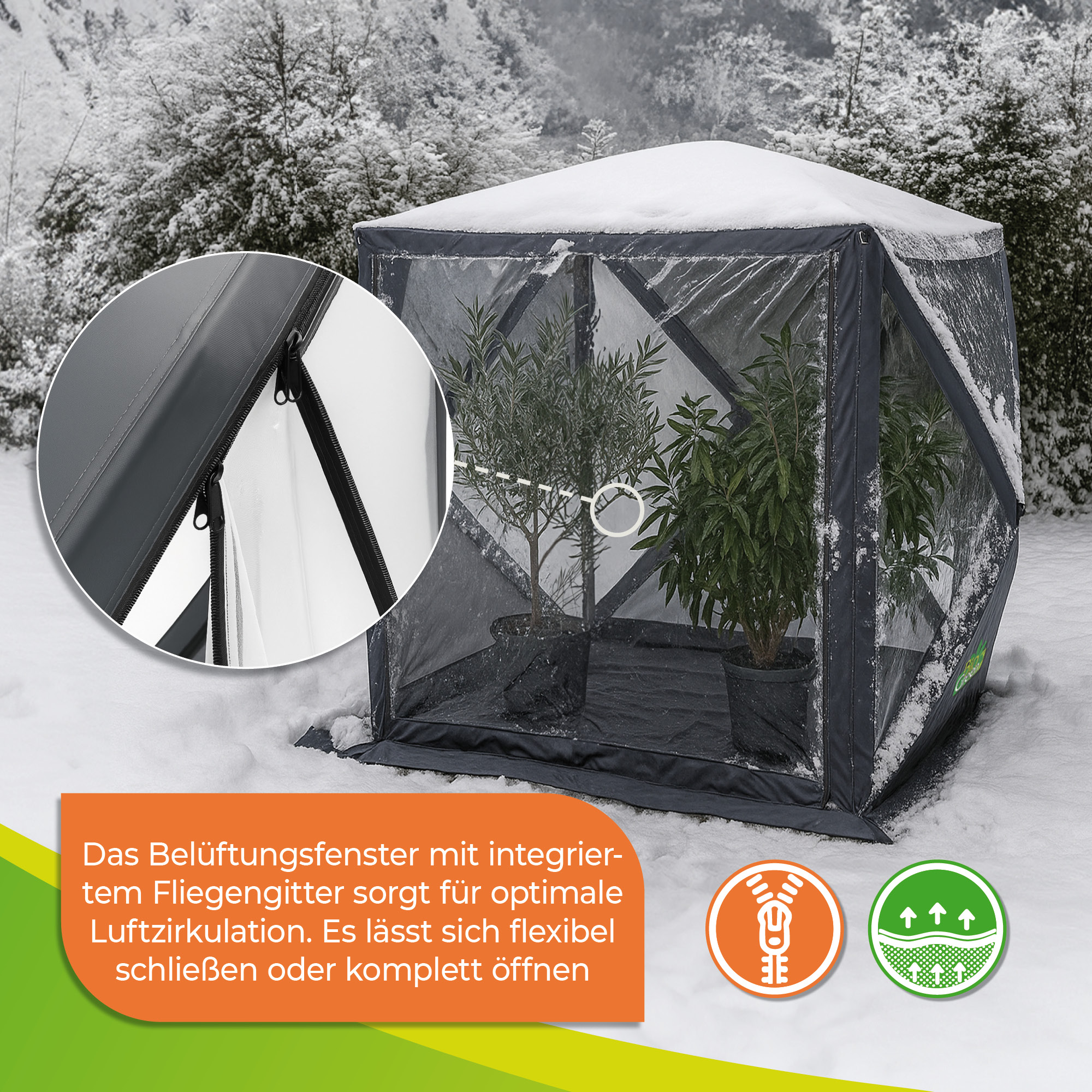 Überwinterungszelt ALASKA XL