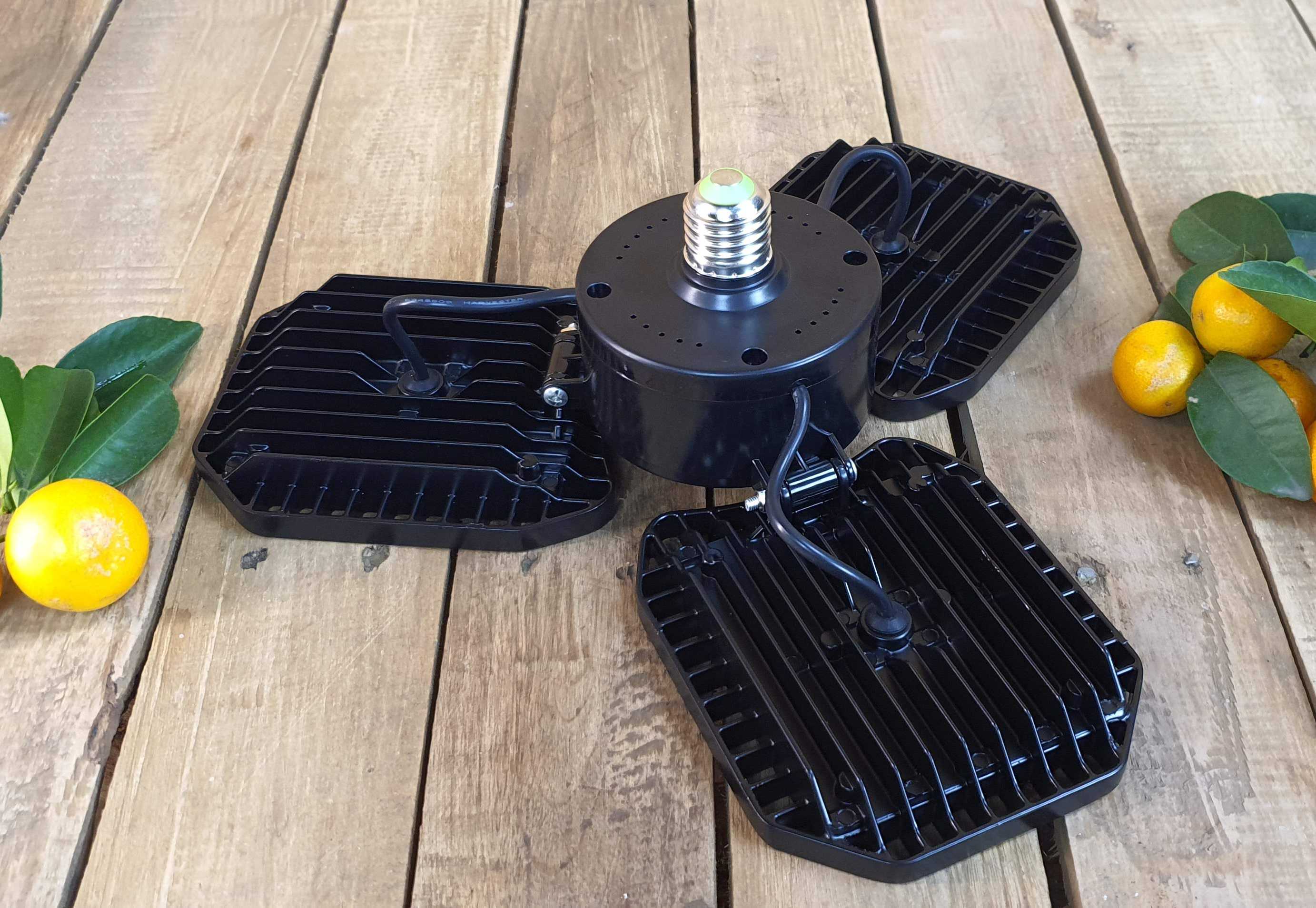 LED-Pflanzenlampe [100W] E27 Vollspektrum: Zitruspflanzen-Überwinterung
