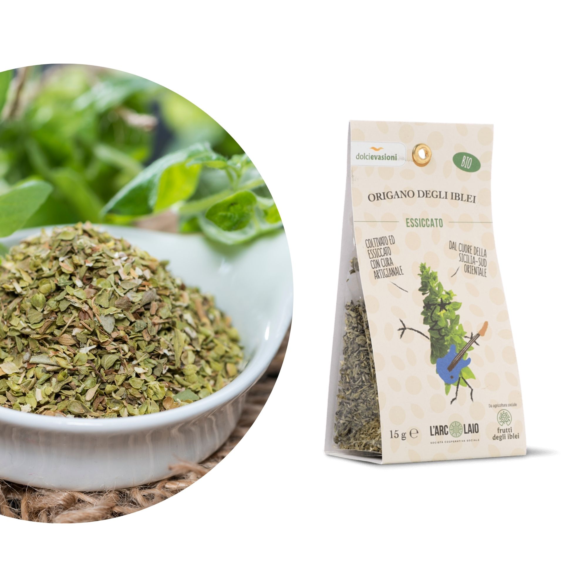 Sizilianischer Oregano BIO - Origano di Sicilia essiccato - 15g