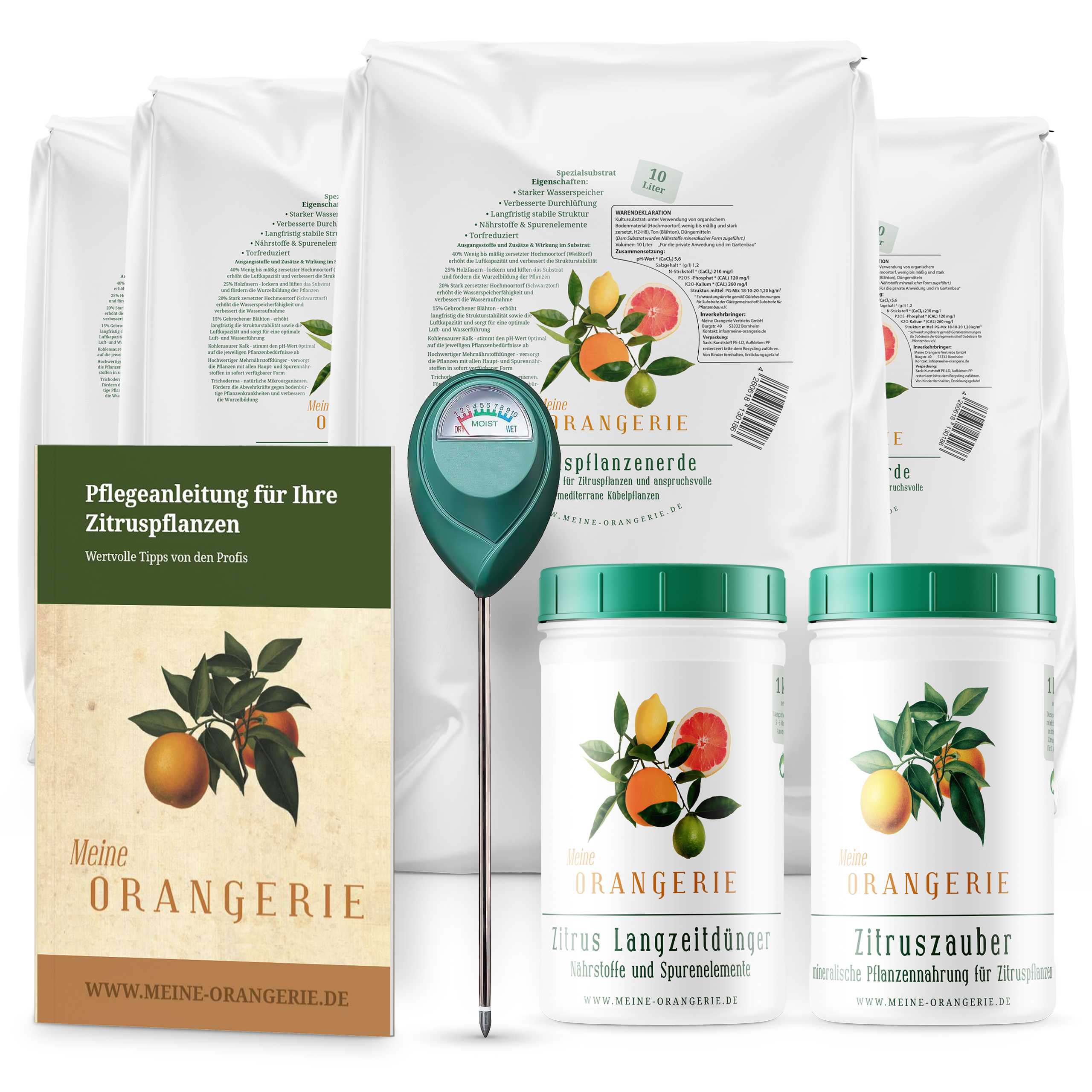 Citrus Pflegepaket Grande - Pflegeset für Zitruspflanzen
