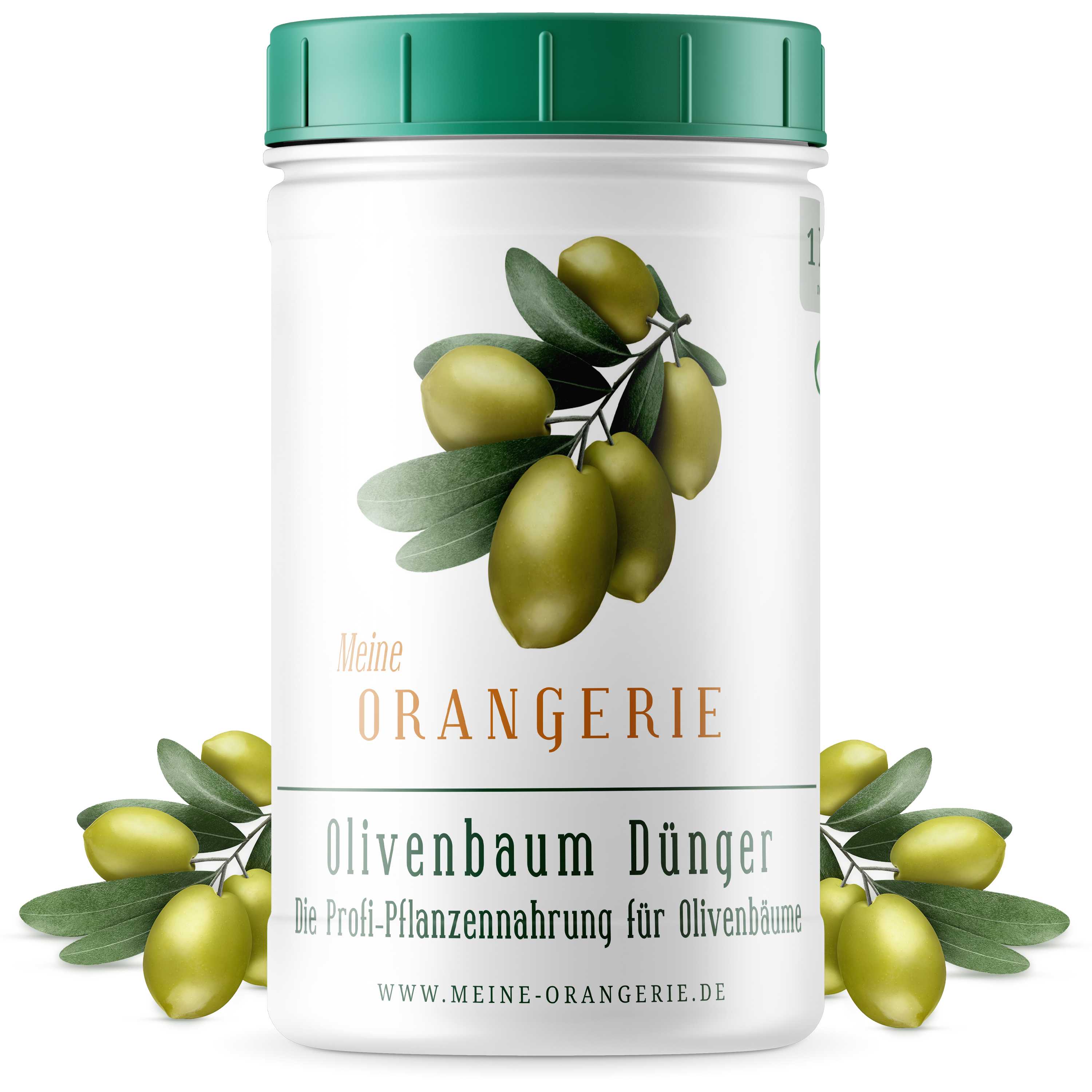 Meine Orangerie Olivendünger [1kg] - Premium Pflanzendünger für Olivenbäume