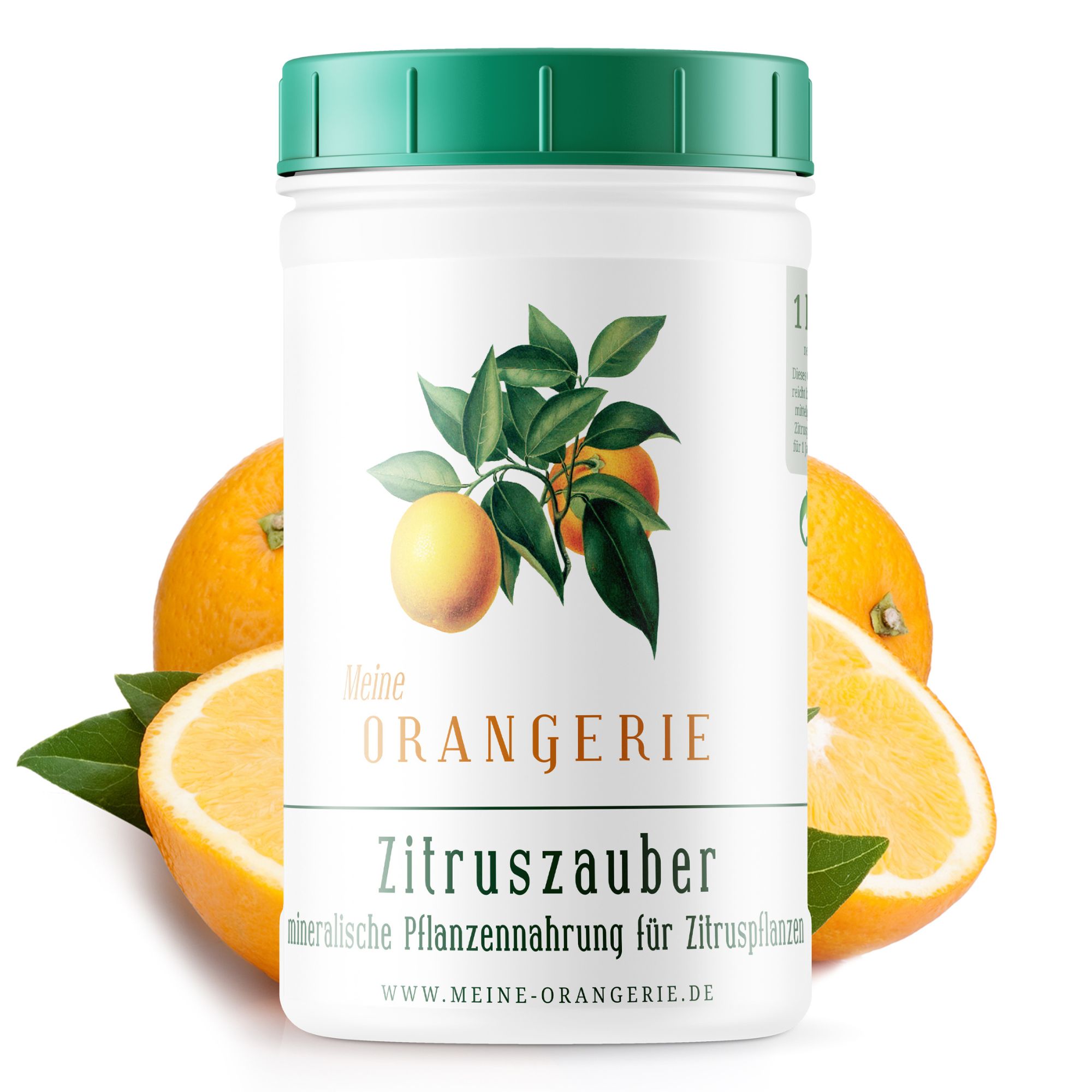 Meine Orangerie Zitruszauber |1kg| Profi Zitrusdünger für alle Zitruspflanzen Meine Orangerie Zitruszauber |1kg| Profi Zitrusdünger für alle Zitruspflanzen