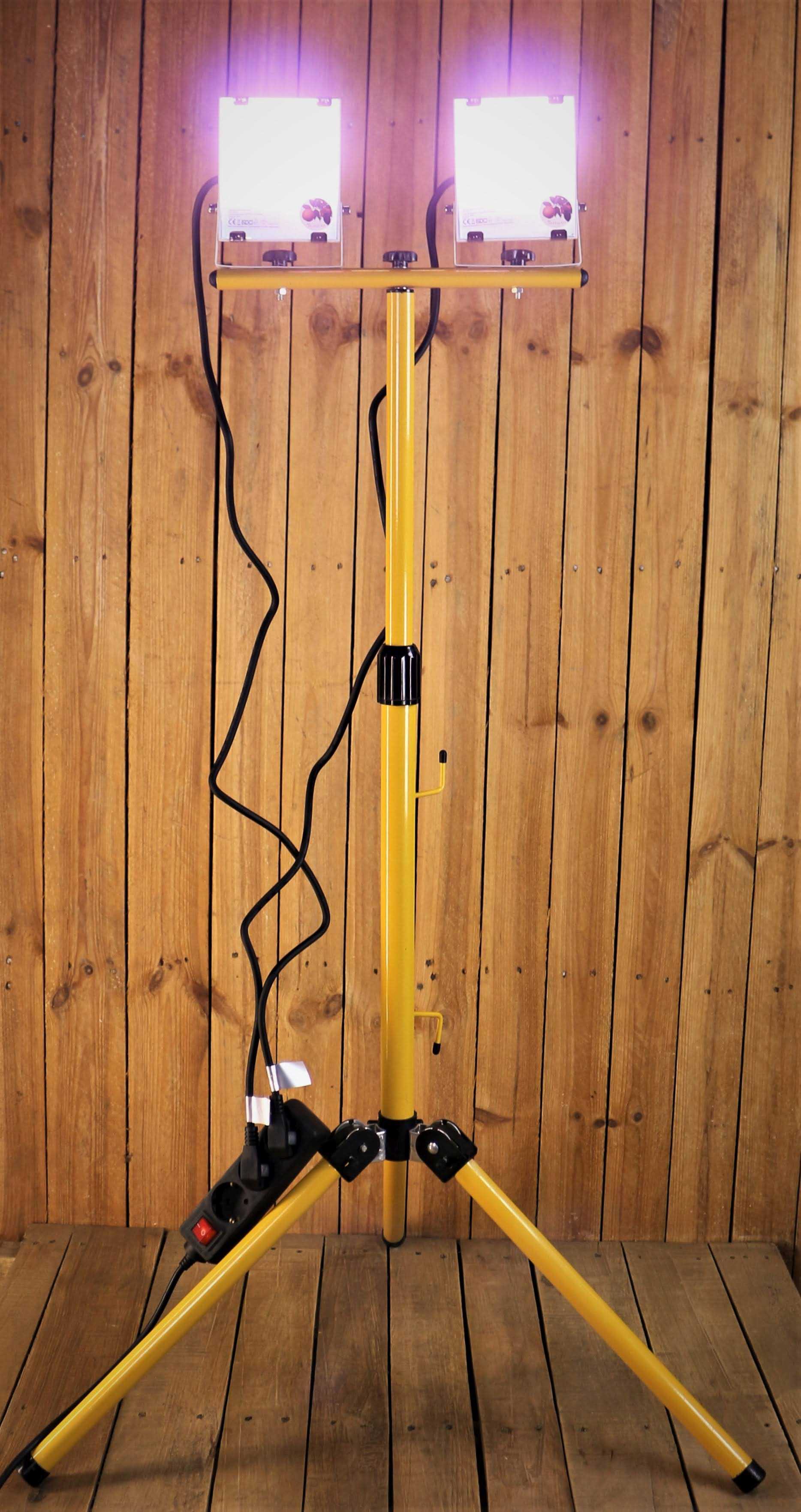 Stativ für LED-Pflanzenlampen "Piccolo" 2x [20W]