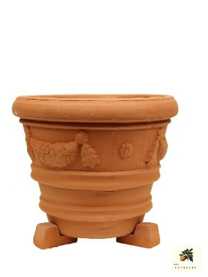 Set Terracotta Topffüße "Pyramide" Piccolo