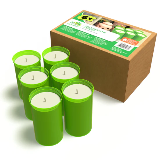 6er-Set Ökologische Kerzen aus Biomasse für Frostwächter „FireFly“ 6er-Set Ökologische Kerzen aus Biomasse für Frostwächter „FireFly“