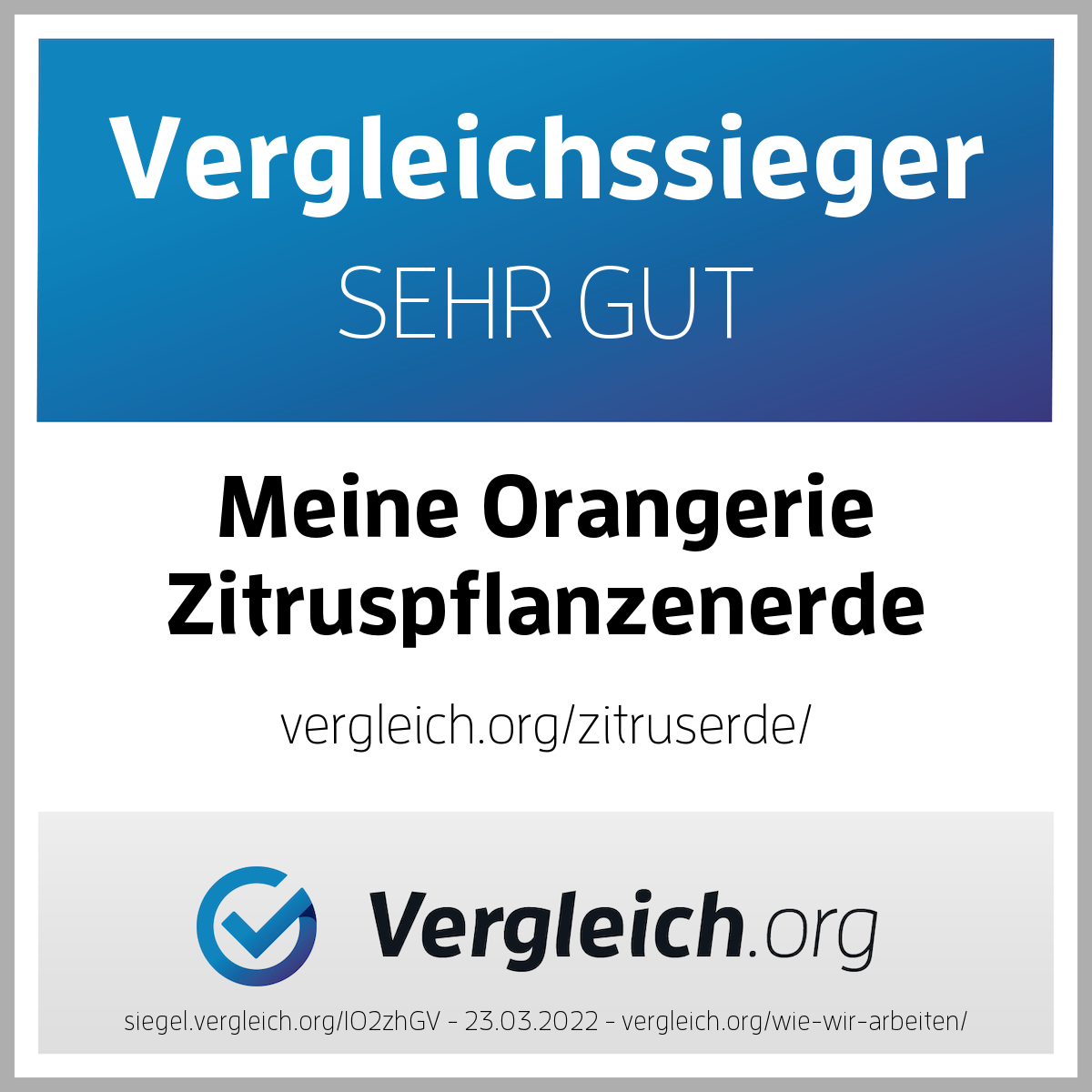 2x Meine Orangerie Zitruserde und mediterrane Pflanzenerde [10 Liter]