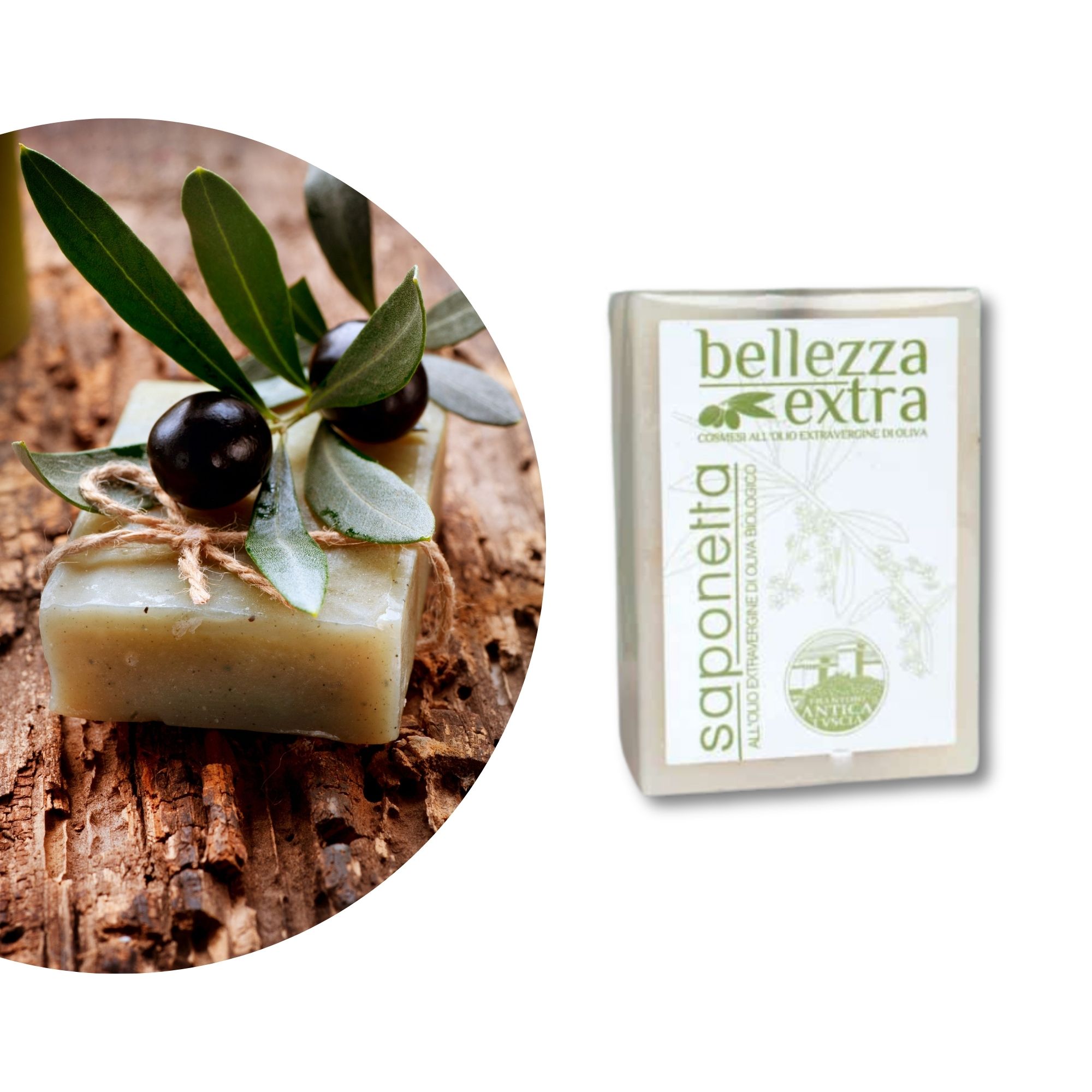 Seife mit Bio-Olivenöl extra vergine – 100 g