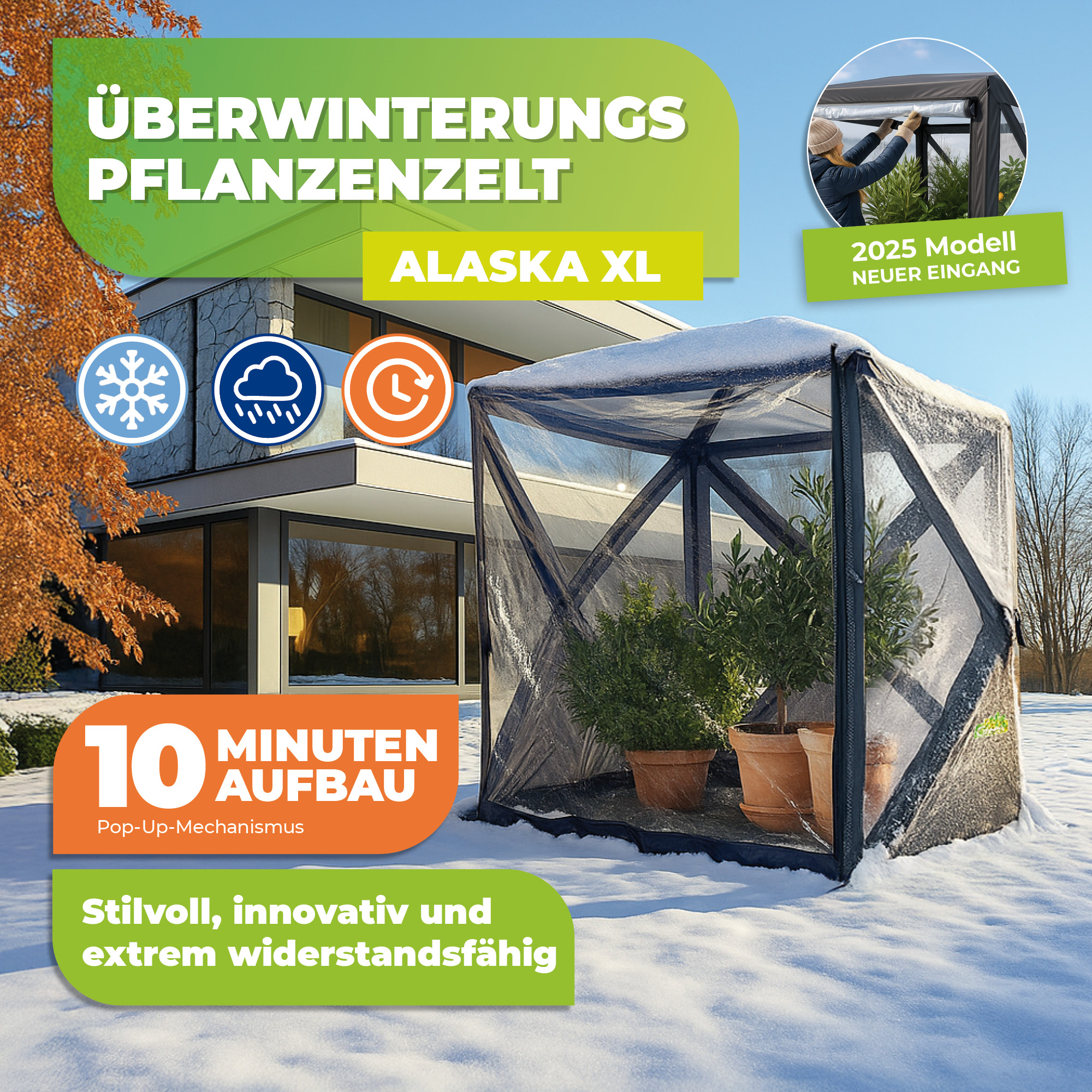 Überwinterungszelt ALASKA XL