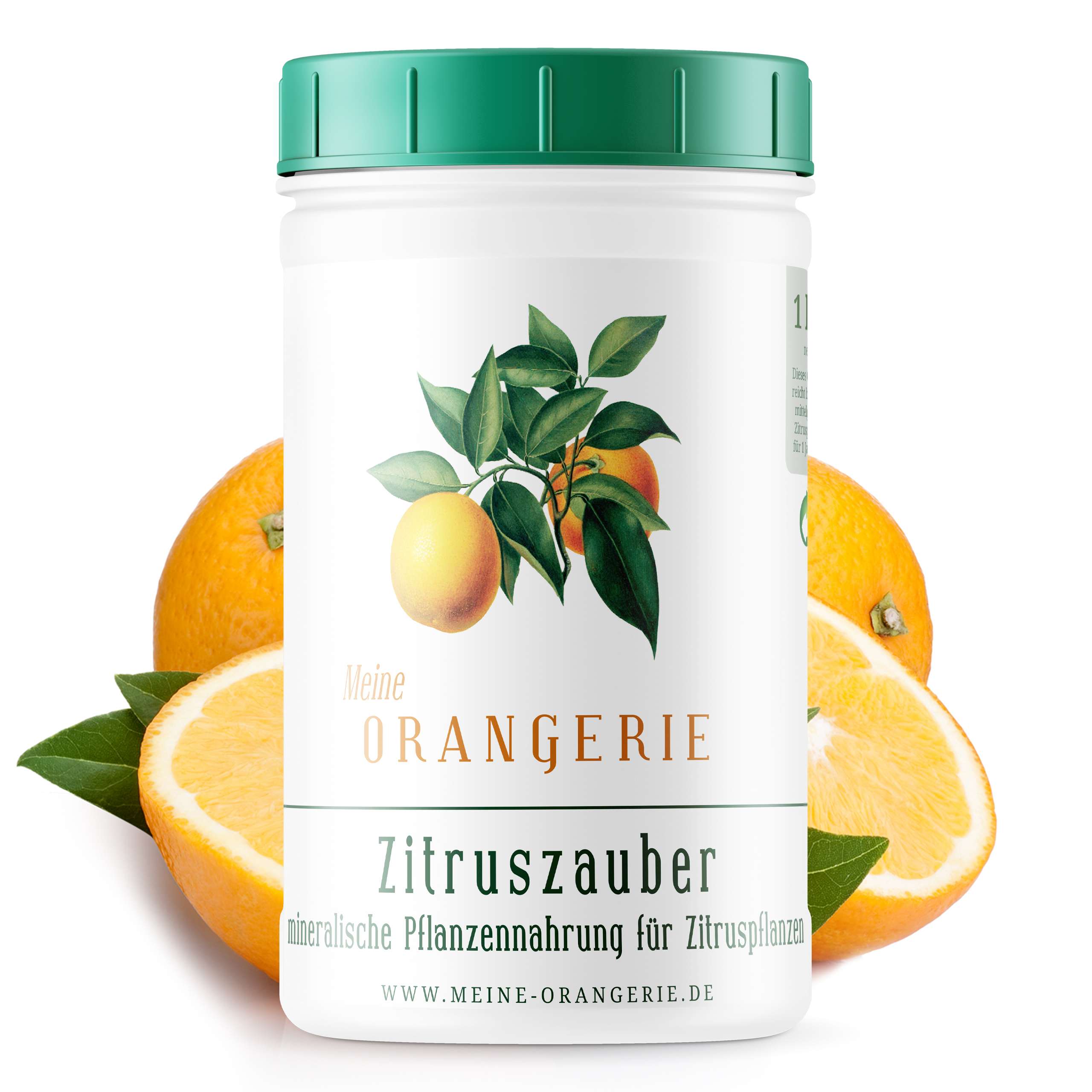 Meine Orangerie Zitruszauber |1kg| Profi Zitrusdünger für alle Zitruspflanzen