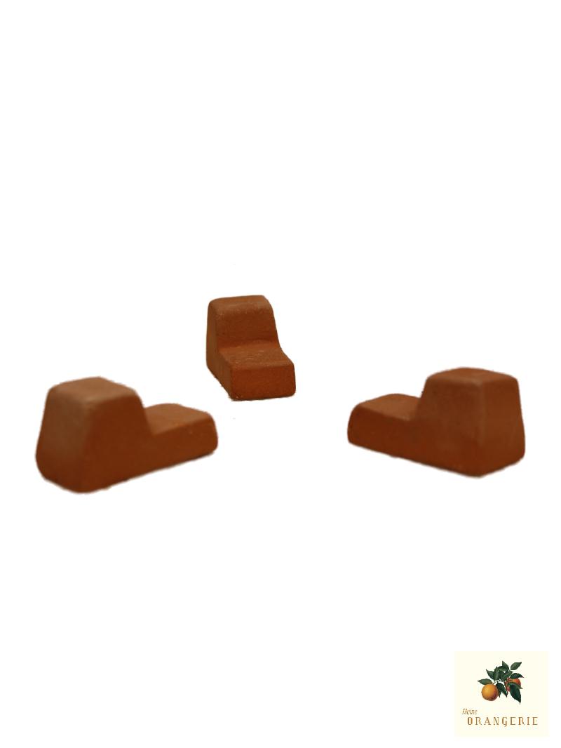 Shopbild Set Terracotta Topffüße "Pyramide"