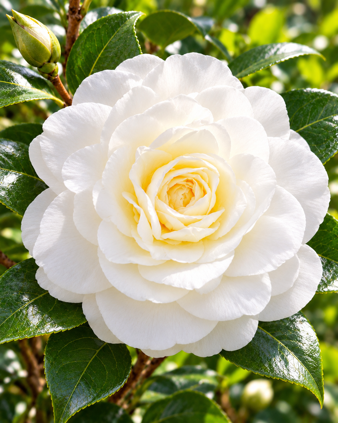 Kamelie [Mezzo] Nuccio's Gem - Camelia bianca