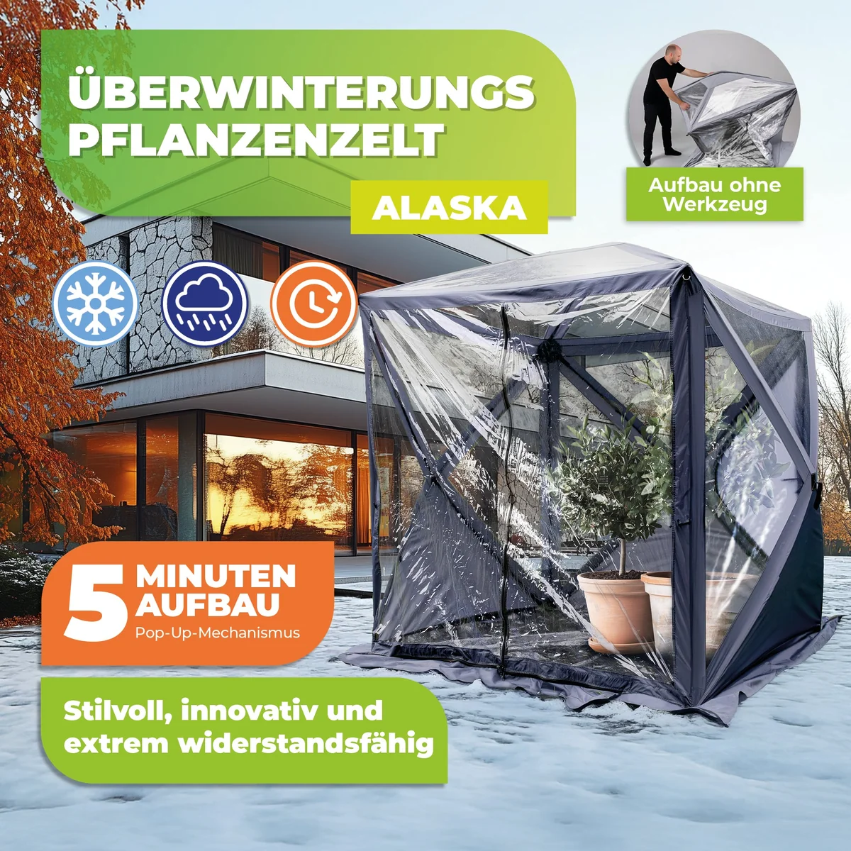 Überwinterungszelt ALASKA L