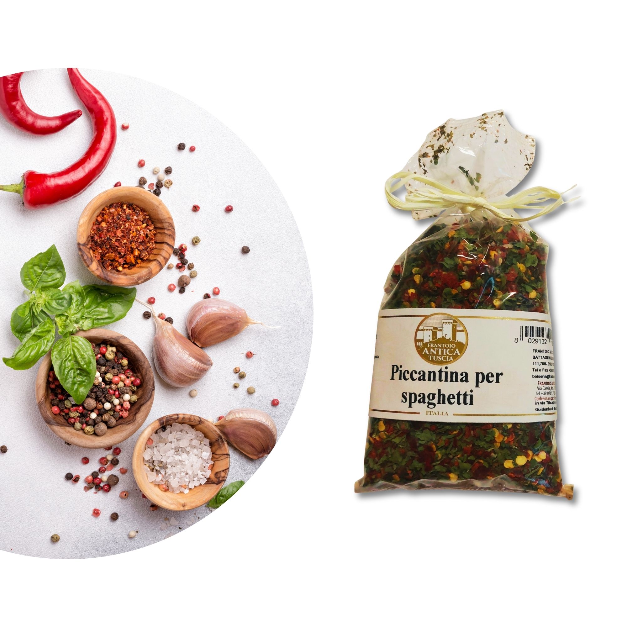 Spaghetti Gewürz - Piccantina per Spaghetti piccante 100g