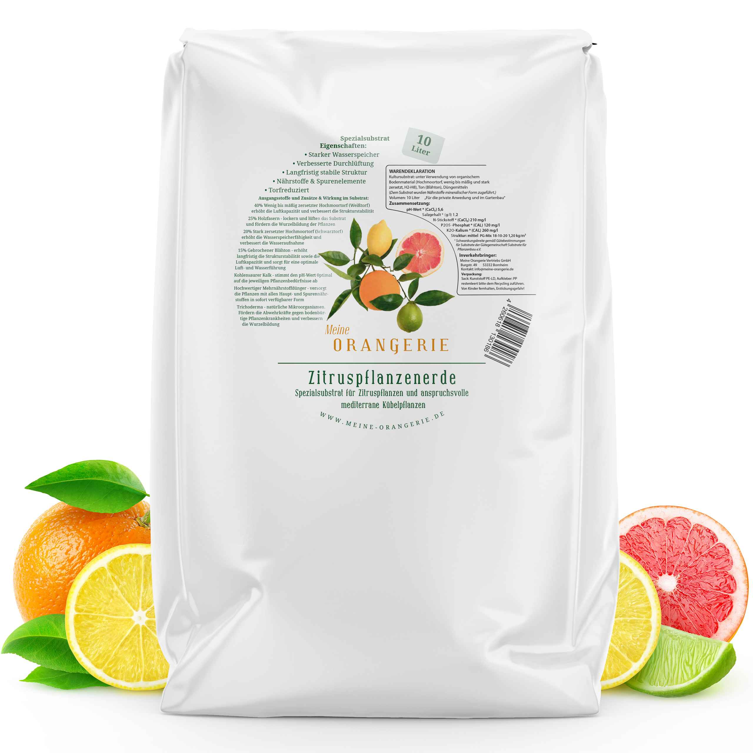 Citrus Pflegepaket Grande - Pflegeset für Zitruspflanzen