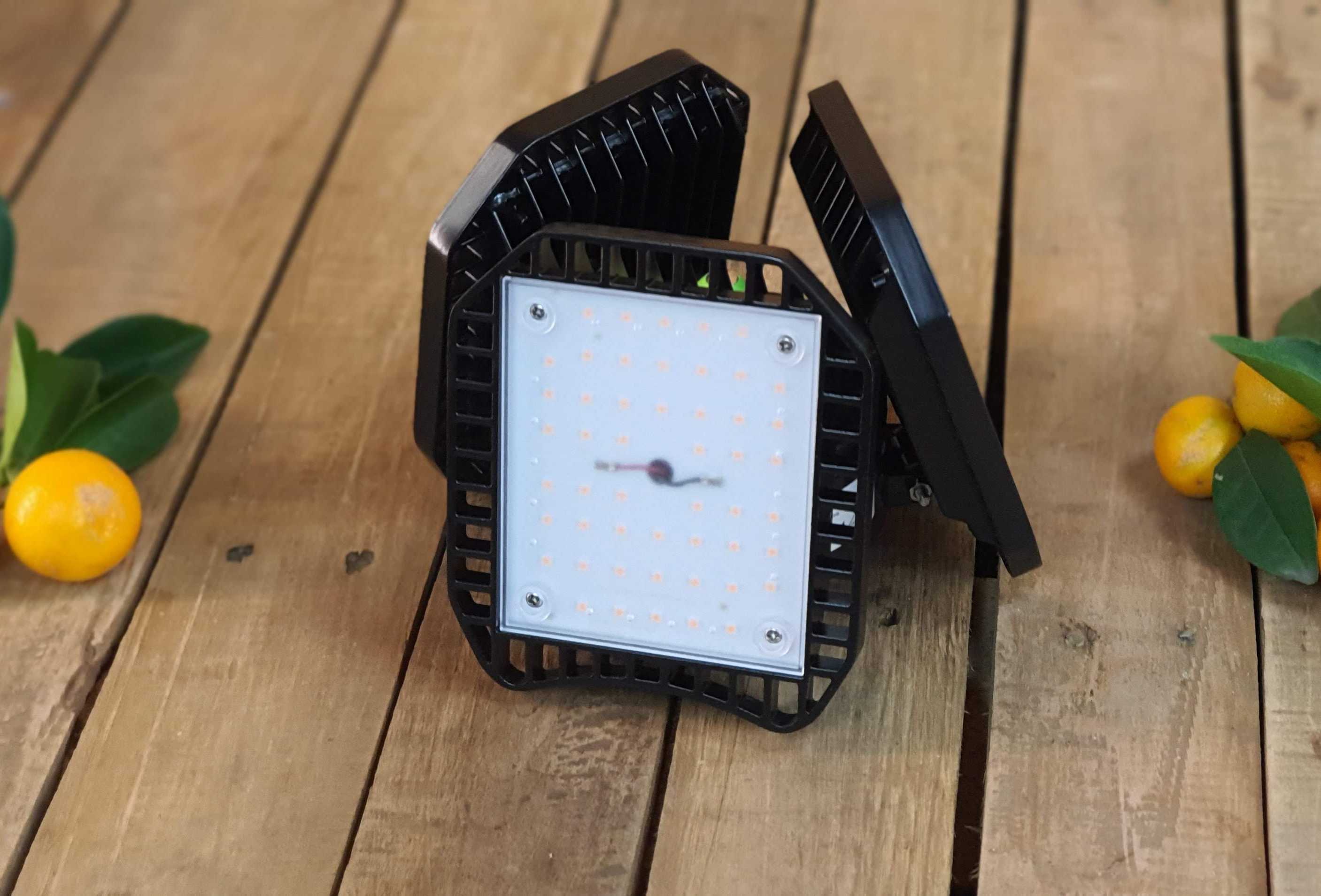 LED-Pflanzenlampe [100W] E27 Vollspektrum: Zitruspflanzen-Überwinterung