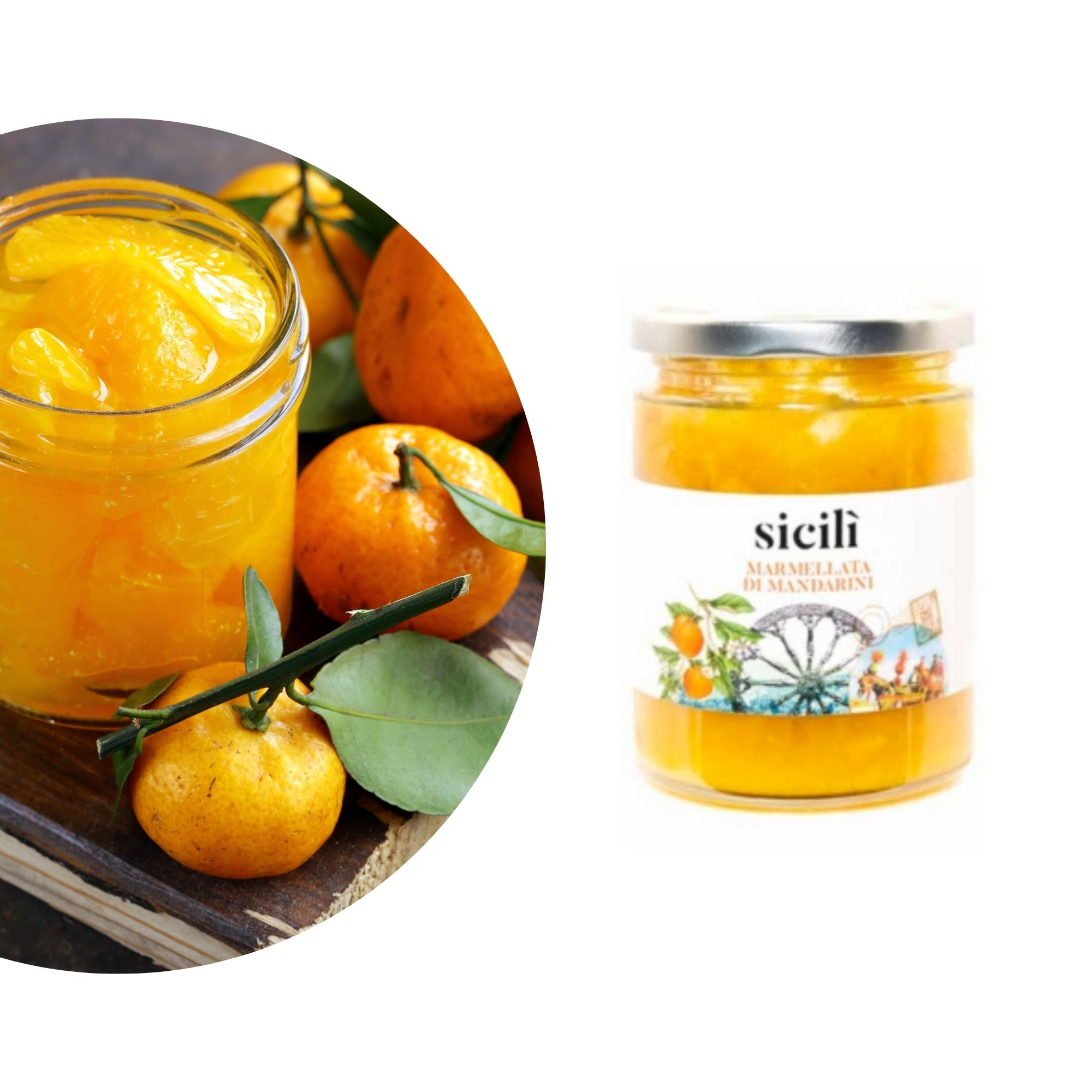 Mandarinenmarmelade - Neromonte - Marmellata di mandarini - 350g