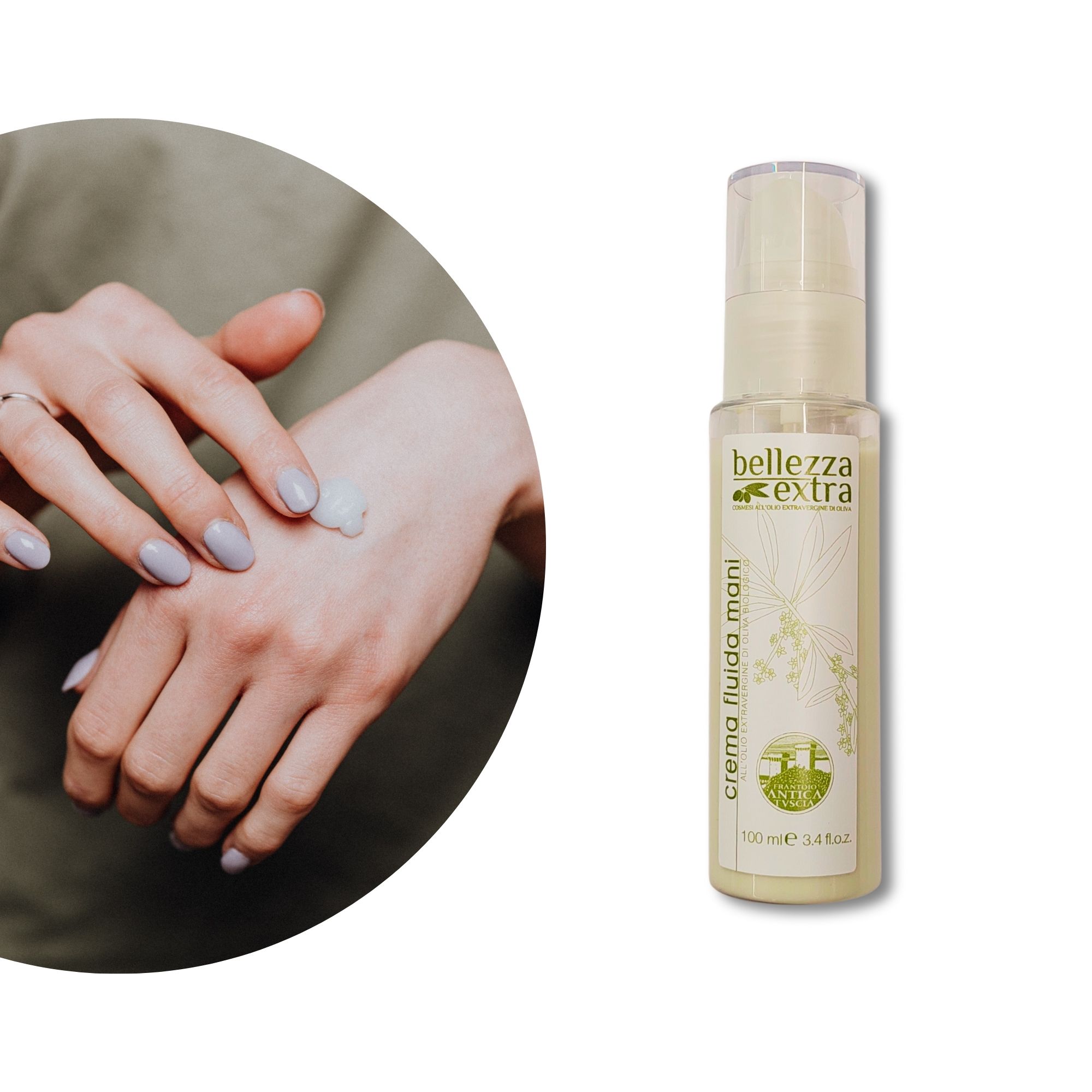 Handcreme mit Bio-Olivenöl extra vergine – 100 ml