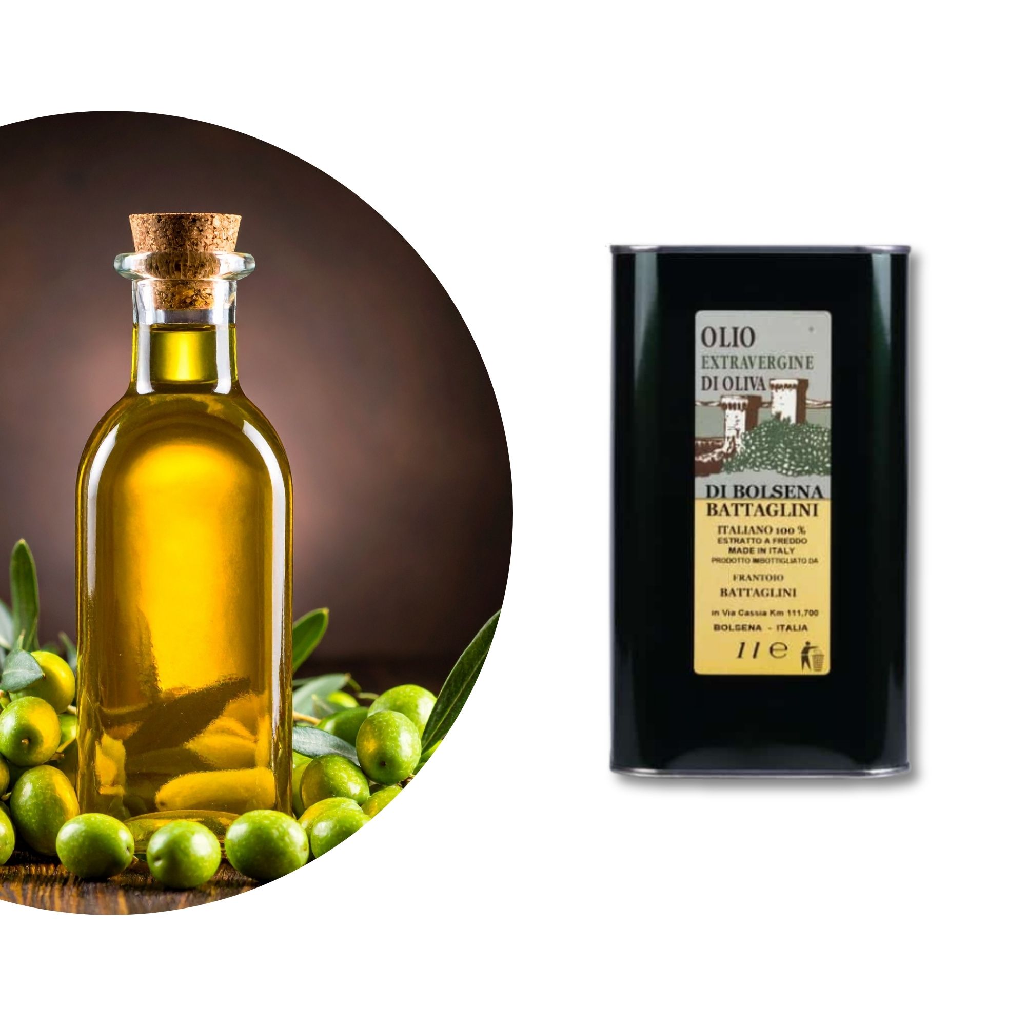 Olivenöl Bolsena - Olio Extra Vergine di Oliva Di Bolsena